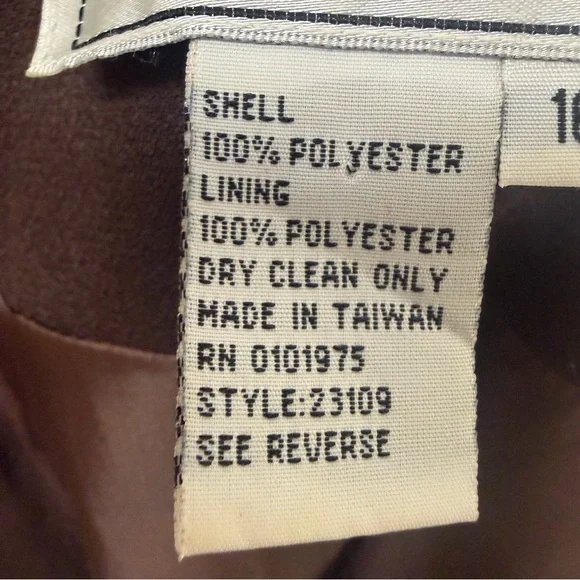 Vintage A. Audorcy Fine Ladies Suits New York Jacket Size 16 - Picture 12 of 14